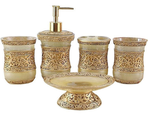 Juego De Accesorios De Baño Juego De Dispensador De Jabón / 0