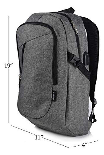 Mochila De Viaje Para Computadora Portátil, Correas De Hombr 0