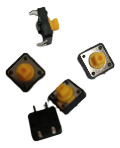 Pulsador Interruptor  Electrónico Dip  12x12x7.3mm X5 Unidad 0