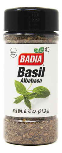 Albahaca 21,3grs Badia 0