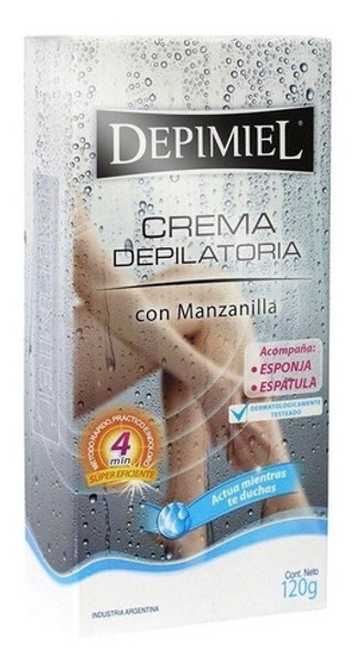 Crema Depilatoria Con Manzanilla X120 Gr Depimiel 0