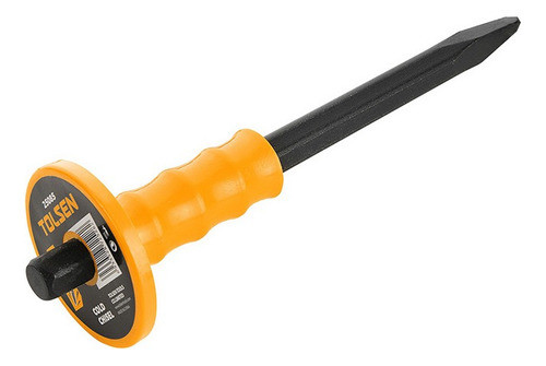 Cincel Punta Hexagonal Con Mango Plástico 4x18x300mm Tolsen 0