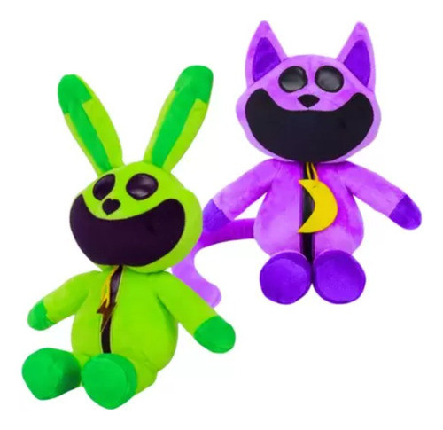 Kit 2 Boneco Catnap Hoppy Poppy Playtime Chapter 3 Novidade 0