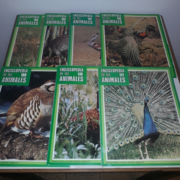 Enciclopedia De Los Animales - Aves - Larousse - Precio De 3 0