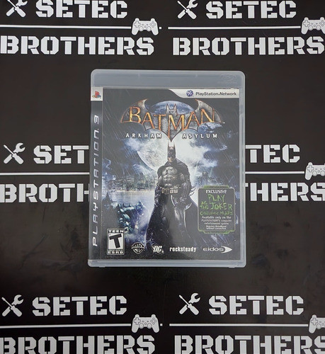 Batman Arkham Asylum Ps3 - Físico - Local 0