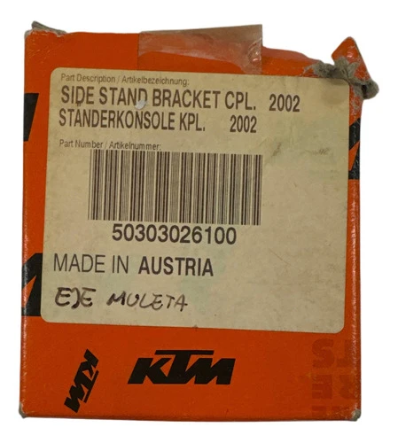 50303026100  Soporte Caballete Lateral 0