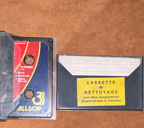 Casete Cassette Limpia Cabezales Son 2 Distintos Métodos 0