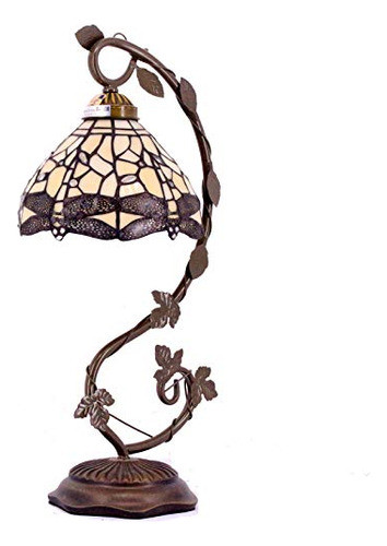 Lámparas Tiffany Mesa De Vidrio Manchado Escritorio Lámpara 0