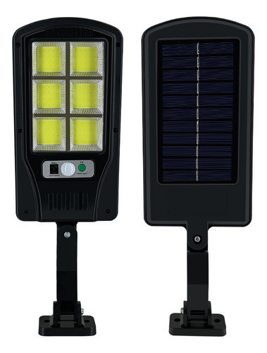 Foco Solar  Led 100 Exterior Sensor De Movimiento Control 0