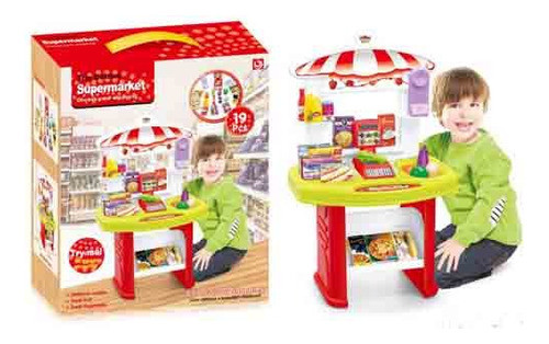 Juegues Supermercado Infantil Mostrador Escritorio Accesorio 0