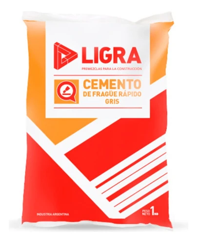 Cemento De Fraguado Rapido Gris 1kg Ligra - Deacero 0
