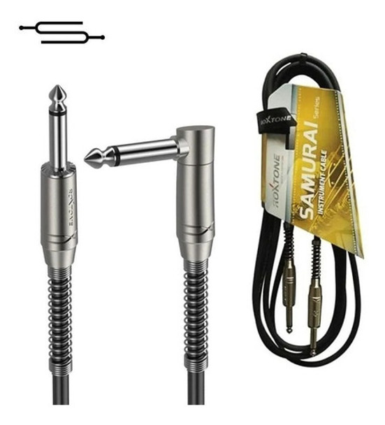 Cable Plug L6 Metros Roxtone Guit/bajo/teclado Sgjj110l6 0 Cable Plug L6 Metros Roxtone Guit/bajo/teclado Sgjj110l6 0