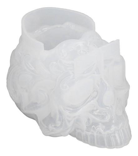 Moldes De Resina Epóxi Molde De Silicone Forma De Caveira Ún 0