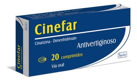 Cinefar X  20 Comprimidos 0