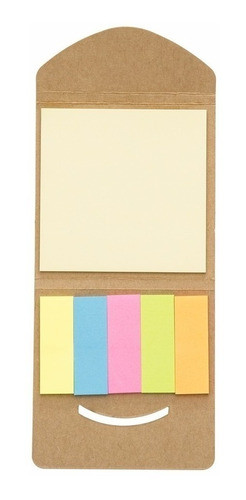Kit 20 Unid Mini Bloco De Anotação Com Folhas Auto-colantes 0