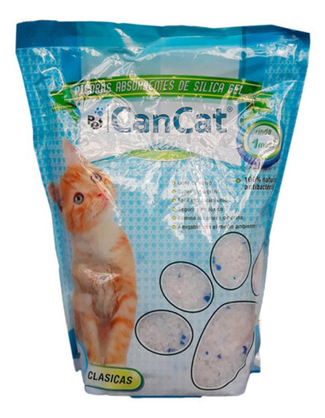 Cancat Piedras Silica Gel Clásicas 3.8lts 0
