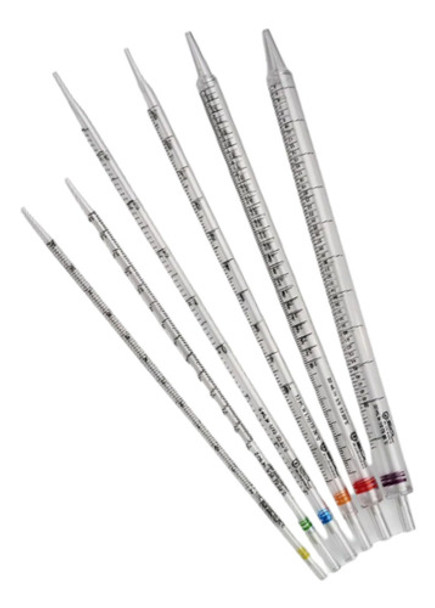 10x Pipeta Sorológica Graduada Com Filtro Descartável 1ml 0 10x Pipeta Sorológica Graduada Com Filtro Descartável 1ml 0