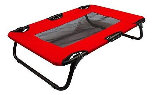 Cuna Plegable Coleman Para Mascotas De Hasta 50 Lbs - Rojo 0
