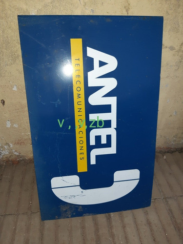 Cartel Chapa Antel 50 X 40 Codigo 3 0