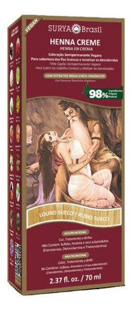 Henna Surya Rubio Seco 70 Ml 0 Henna Surya Rubio Seco 70 Ml 0
