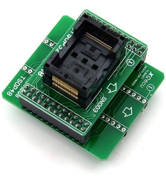 Adaptador Nand Tl866ii Plus Adapter Tsop48 Nand08 + Sn003 0