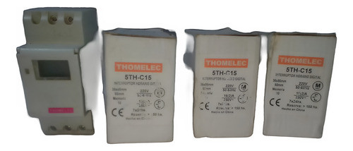 4 Timmer Digital Modelo 5th-c15 Marca Thomelec  - Prec C/uno 0