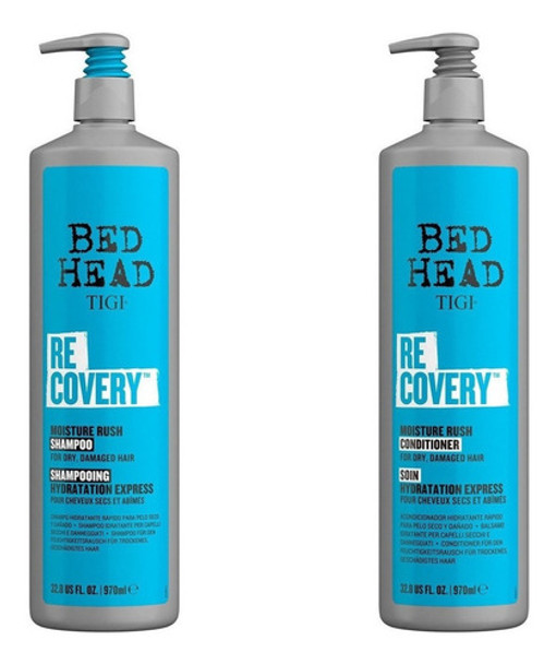 Tigi Bed Head Recovery Shampoo Acondicionador X 970ml 0