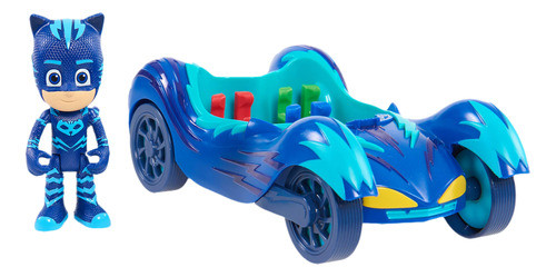 Solo Juego Pj Masks Vehículo Catboy Y Cat-car 0