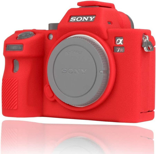 Funda Silicona Camara Sony Alpha A7iii /iii / Iii /riii Roja 0