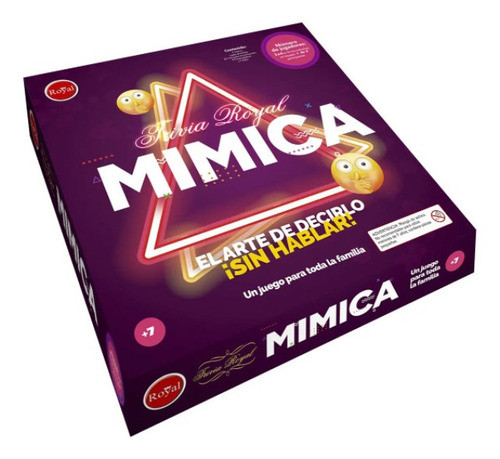 Juego De Mesa Trivia Mimica Royal 0