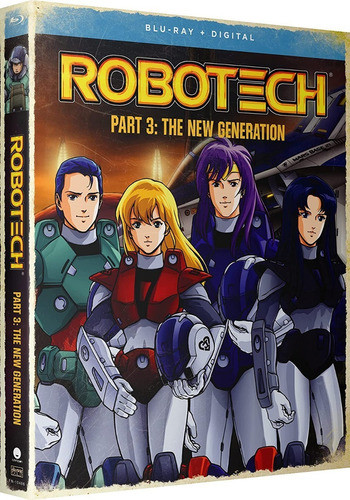 Blu-ray Robotech Part 3 The New Generation Subtitulos Ingles 0