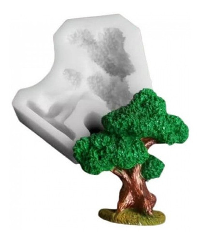 Molde De Silicone Árvore Bonsai 0