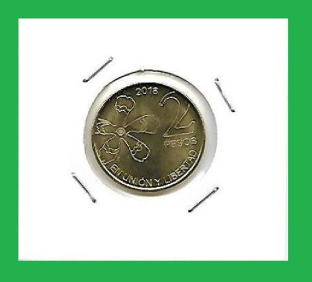 Argentina 2 Pesos 2018 Palo Borracho Nueva Palermo 0