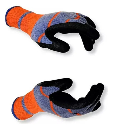 Guantes Anticorte Trabajo Nitrilo Grasas Aceites X 10 Pares 0