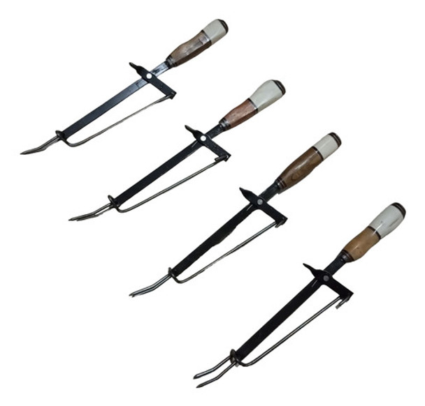 Tenedor Parrillero Para Cuchillo Artesanal 36cm 0