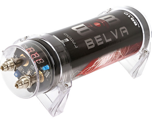 Belva Bb1d 1,0 Faradio Coche Audio Potencia Condensador Tapa 0
