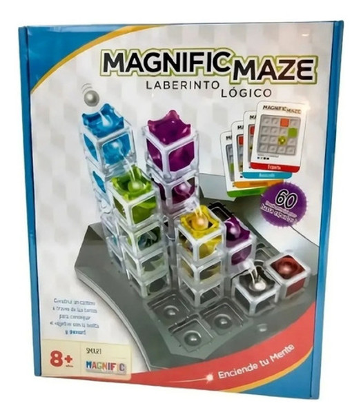 Juego De Ingenio Laberinto De Bolitas Magnific Maze 0