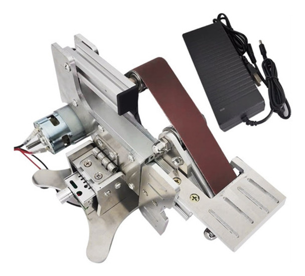 Máquina De Lixar Elétrica Mni Belt Sander Máquina De Afiar 0