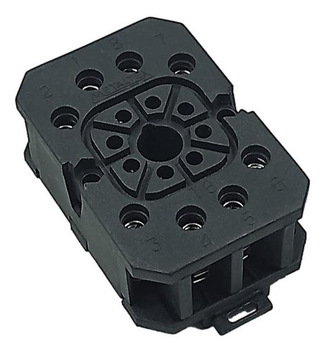 Soquete 8 Pinos Para Relés Metaltex T8 0