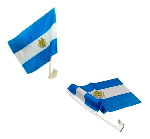 Bandera De Argentina Flameo Con Gancho Soporte Mundial 0