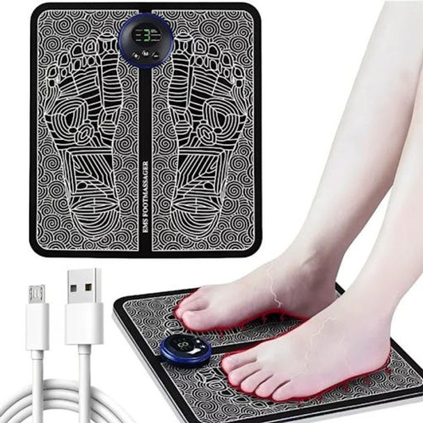 Massageador Para Pés Pernas Ems Magnético Relaxante 0