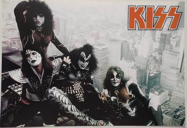 Poster Kiss Edificios Nuevo Laser Rock 0