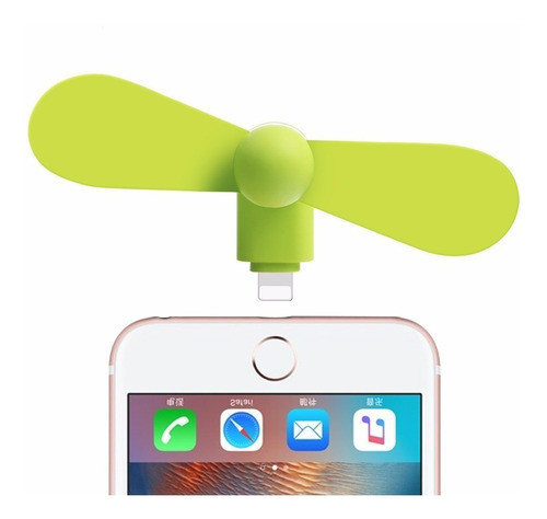 Ventilador Para Celular Con Entrada iPhone 0