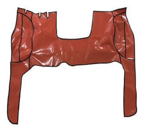 Tapete Vinil Vermelho Caminhão - Mb 1113 0
