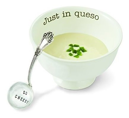 Mud Pie Solo En Queso Dip Set Blanco 0