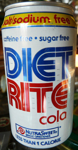 Lata Diet Rite Cola. Columbus, California. 42019 0