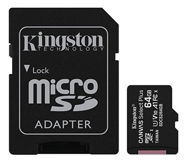Memória Micro Sd 64gb - Kingston 0