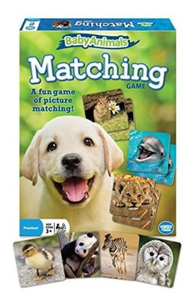 Wonder Forge Baby Animals Matching Game 0