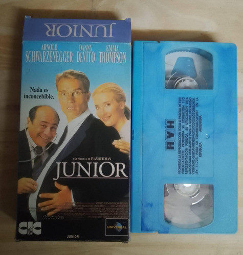 Junior Vhs Arnold Schwarzenegger Danny Devito 0