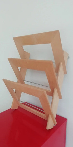 Ikea Klippa Revistero Madera Natural 0